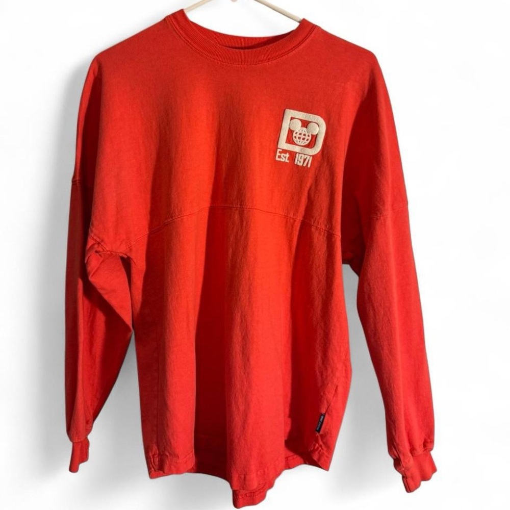 🐭Walt Disney World Spirit Jersey - Est. 1971 | Coral Red XS 🎢 - Picture 2 of 9